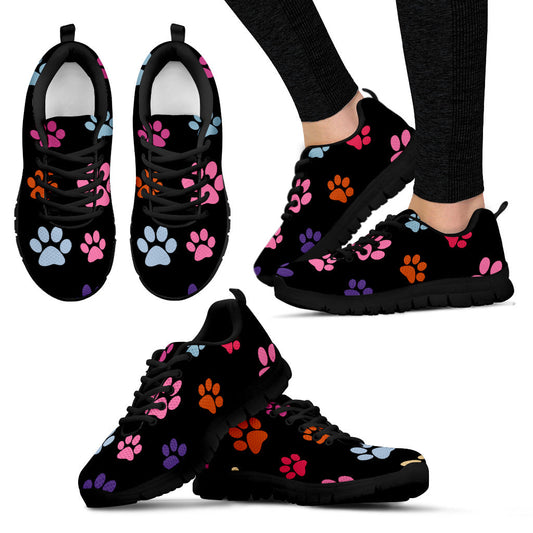 Paw prints Women's Sneakers