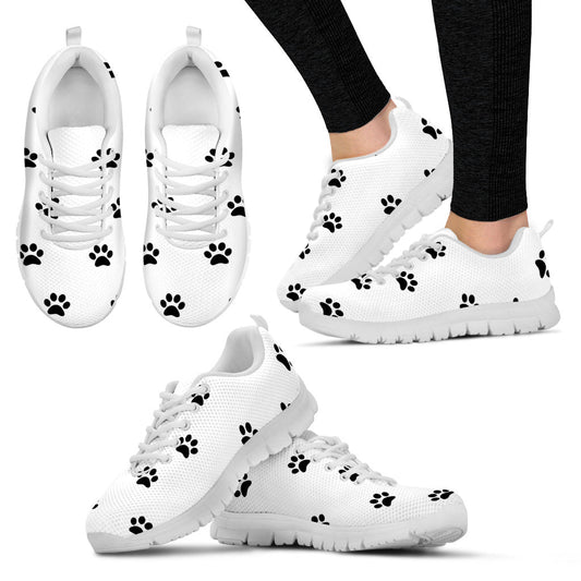 Paw prints Women's Sneakers