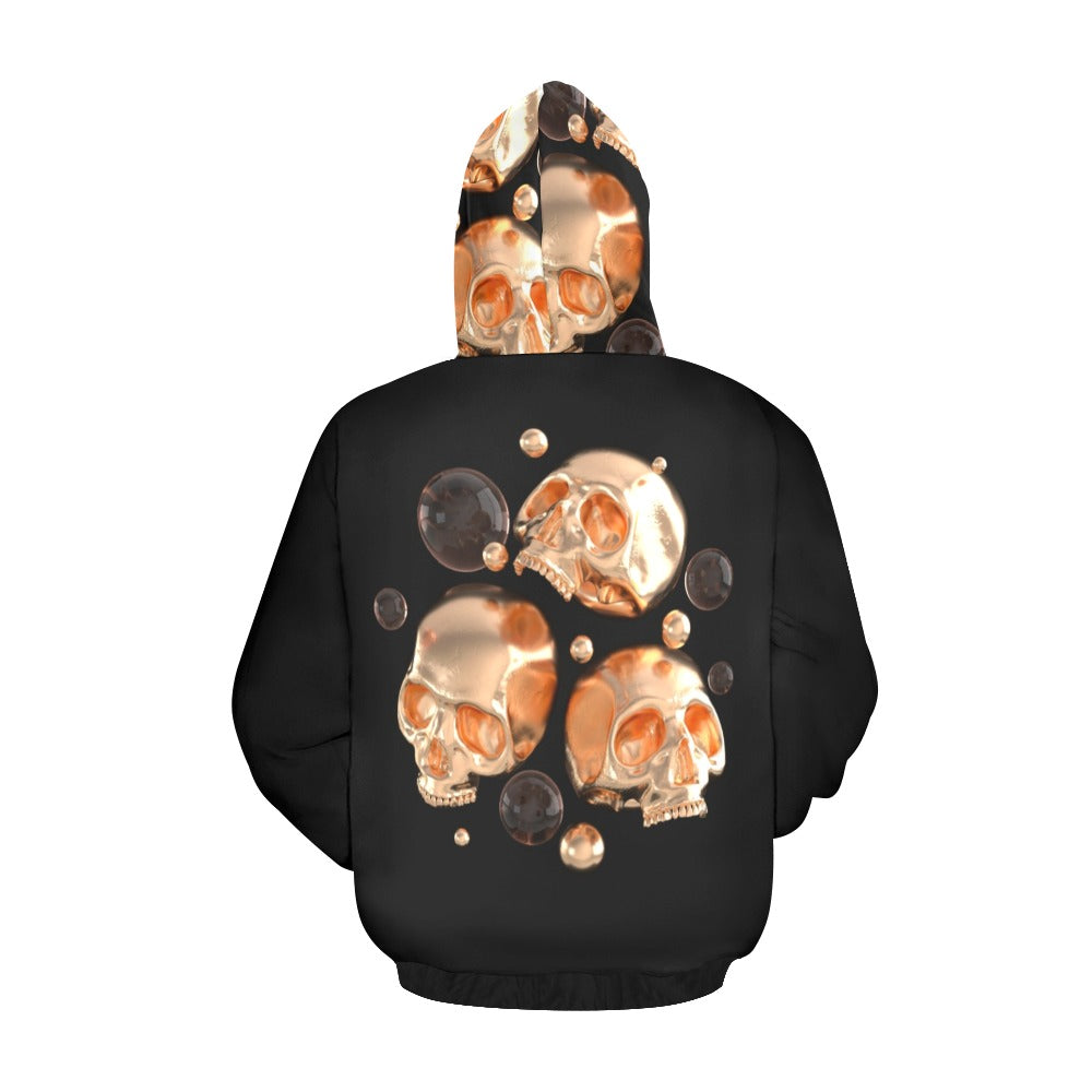 Golden Death All Over Print Hoodie