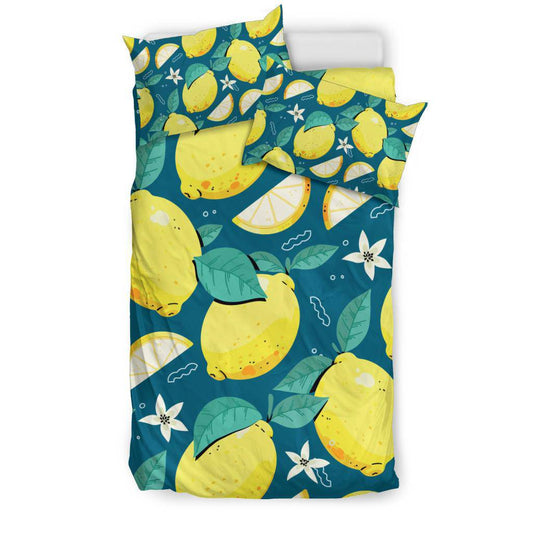 Lemon Citrus Fruit Bedding Set - Top Content | POD Collection | Free Shipping