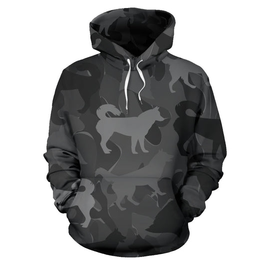 Husky Dark Grey Hoodie