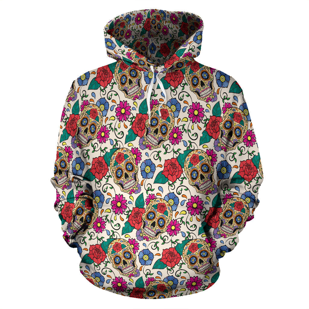 Green & Red Skull Hoodie