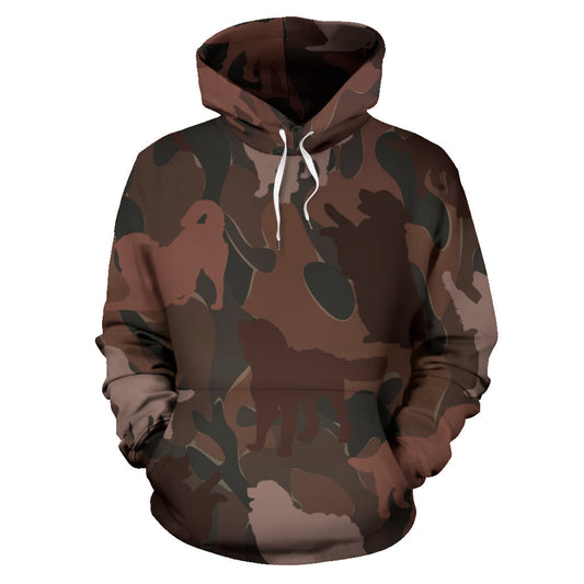 Bernese Mountain Maroon Hoodie