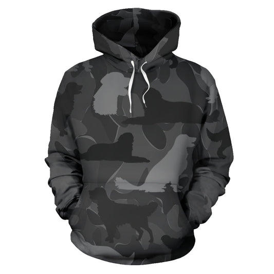 Golden Retriever Dark Grey Hoodie