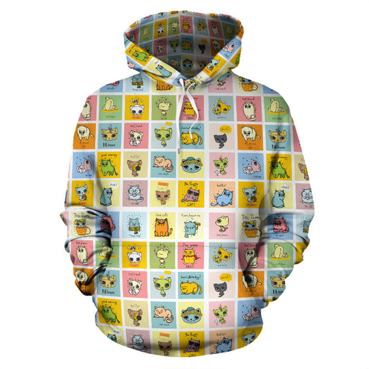 Comic Cat s Hoodie