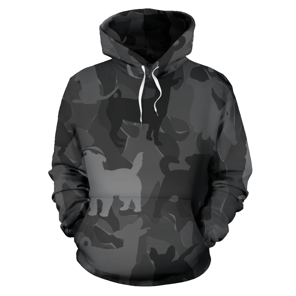 Jack Russell Terrier Dark Grey Hoodie