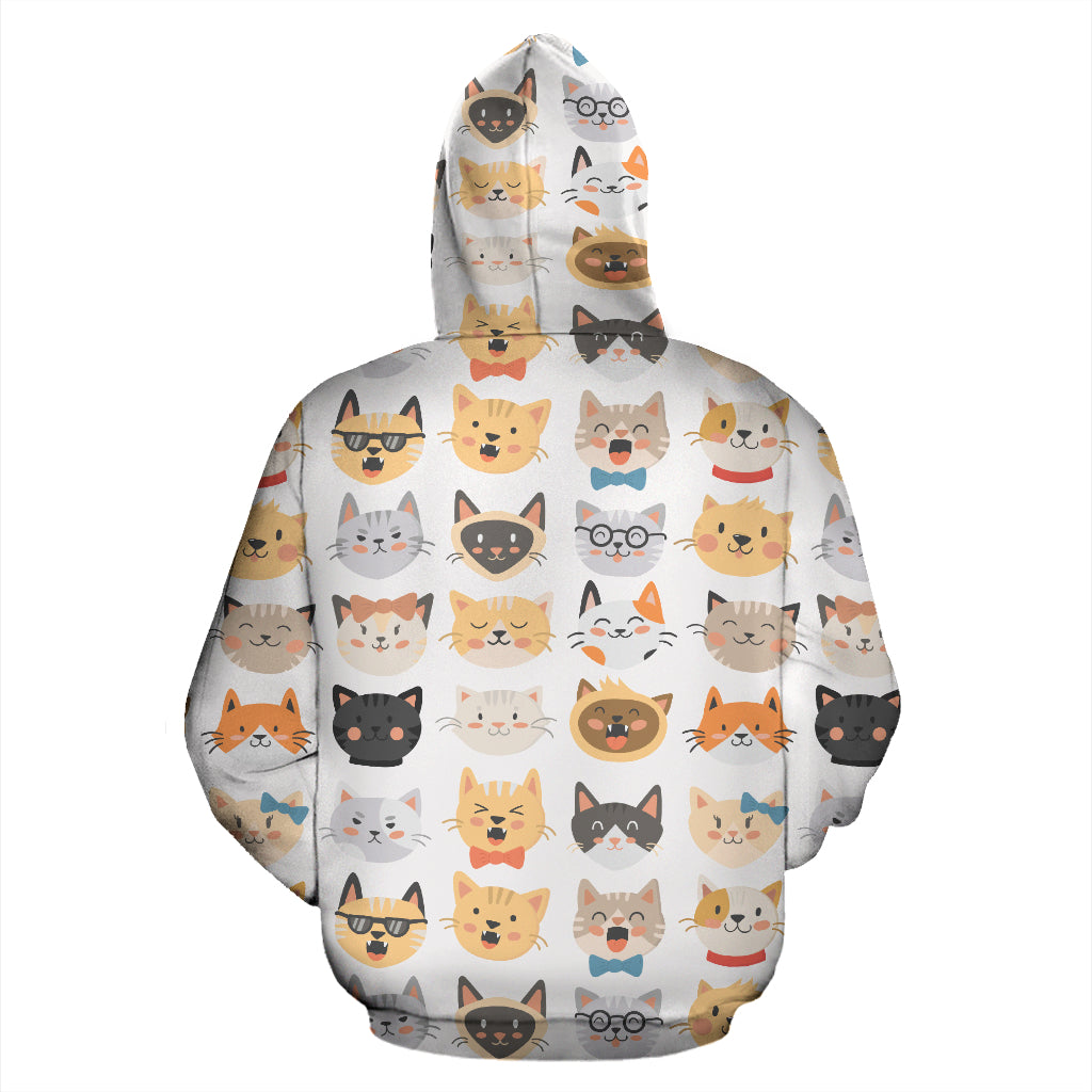 Cat Faces s Hoodie