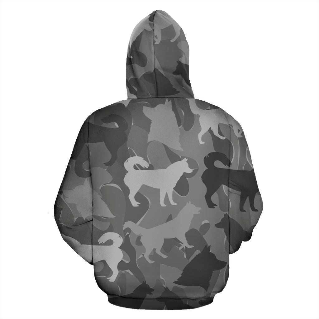 Husky Light Grey Hoodie