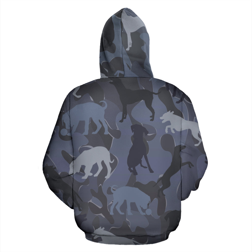 Dalmatian Dark Blue Hoodie