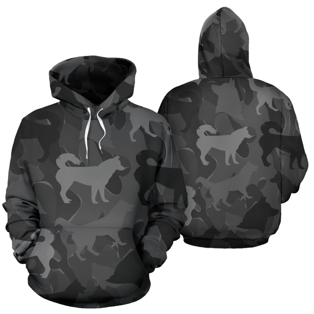 Husky Dark Grey Hoodie