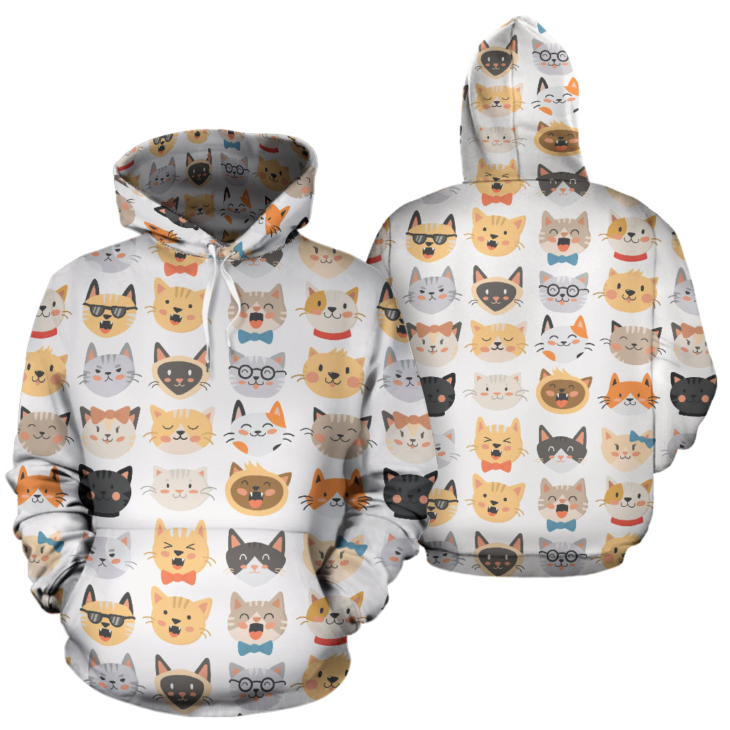 Cat Faces s Hoodie