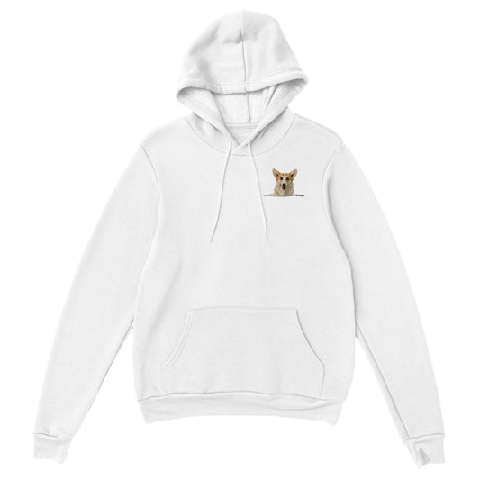 Pembroke Welsh Corgi Zip Unisex Pullover Hoodie