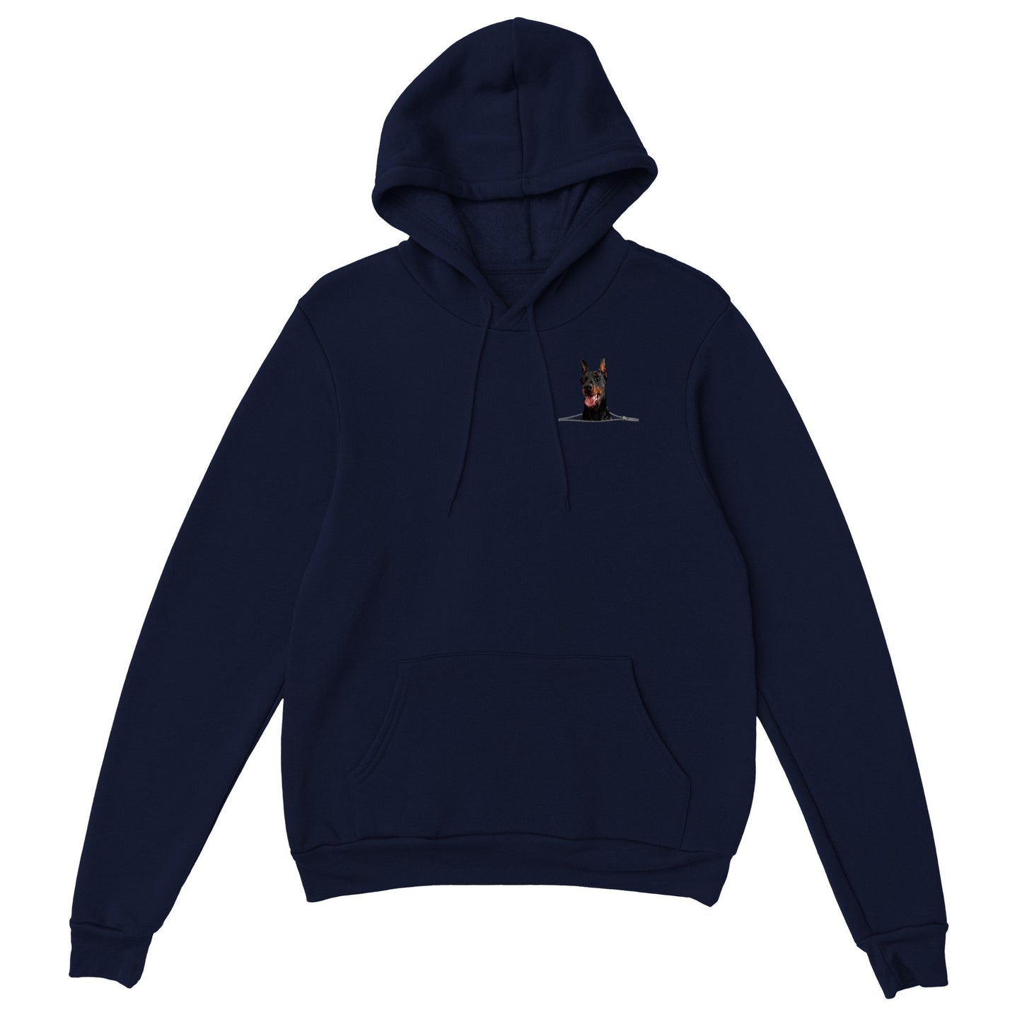 Doberman Pinscher Zip Unisex Pullover Hoodie