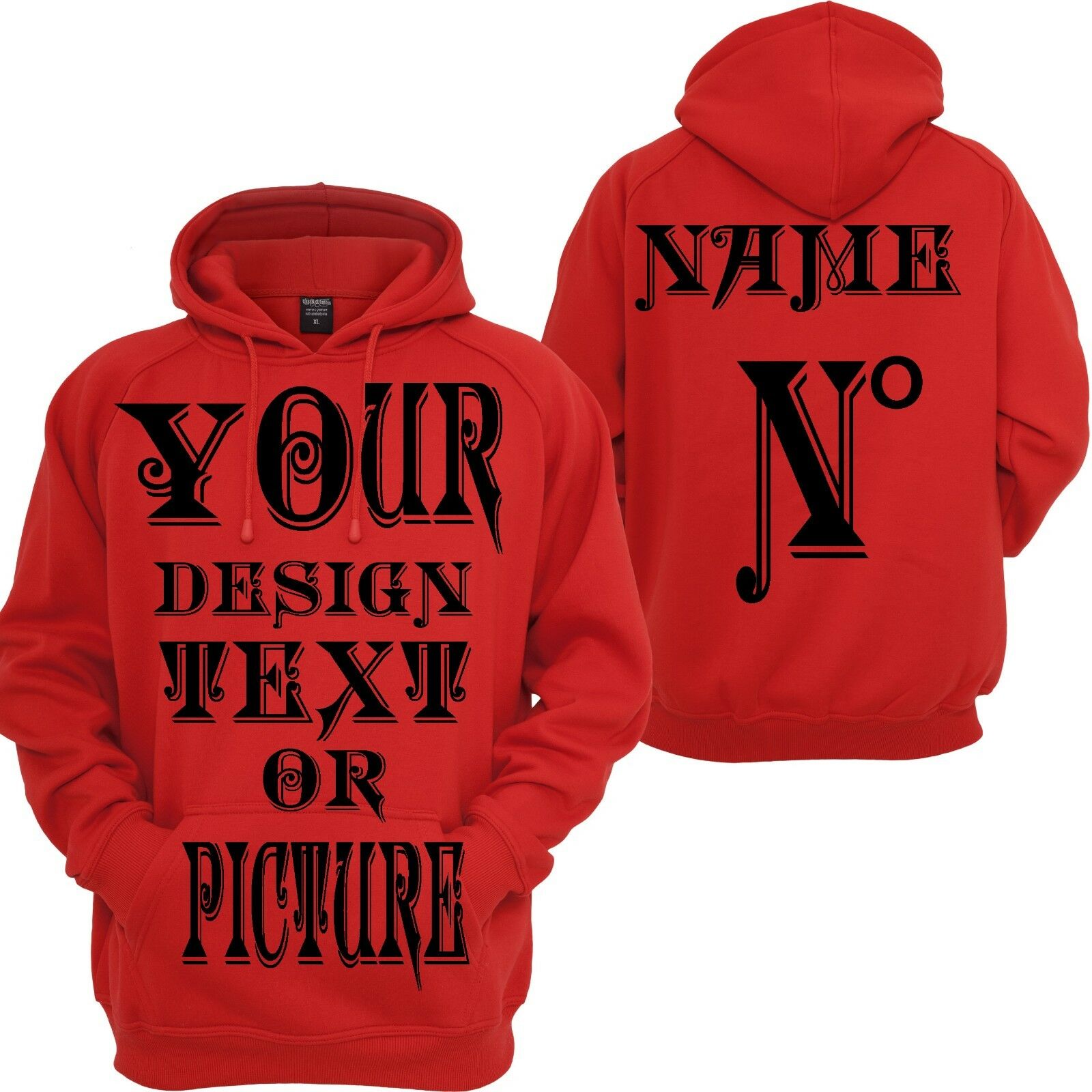 Personalized Custom Hoodie Sweatshirt - Top Content | POD Collection | Free Shipping