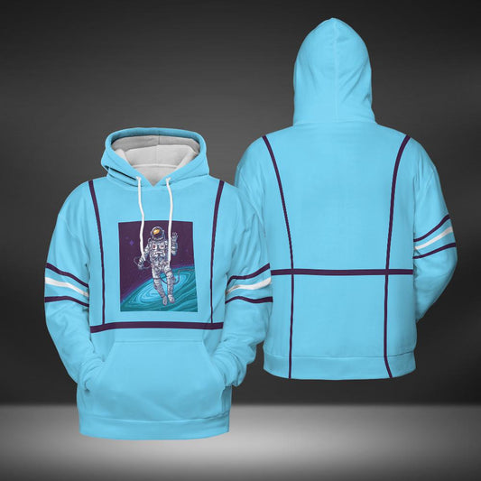 Galaxy Blue Spin Hoodie